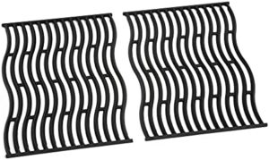 Upgrade your grilling experience with S83005 Replacement Porcelainized Nonstick Cast Iron Waved Cooking Grids for LEX 485 Grills, perfect for even cooking and easy cleaning. Set of 2 grids. Save big on this essential accessory!