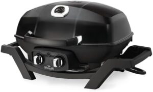 "Upgrade your outdoor cooking with this propane gas grill, featuring 2 burners, adjustable heat control and 246 sq. in. cooking surface. Perfect for family gatherings! Plus, get discounts on accessories and enjoy hassle-free maintenance."