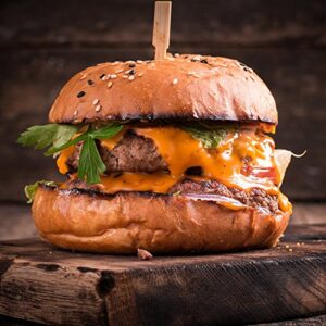 Discover the perfect blend of taste and nutrition with our 100% Grass Fed Beef Burgers. Each 1/3 lb patty is rich in protein, omega-3s, and juicy flavor. Get a package of 30 gourmet hamburger meat patties for your next BBQ adventure!