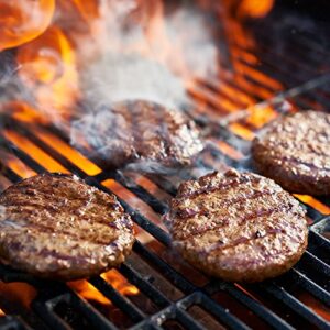 Discover the perfect blend of taste and nutrition with our 100% Grass Fed Beef Burgers. Each 1/3 lb patty is rich in protein, omega-3s, and juicy flavor. Get a package of 30 gourmet hamburger meat patties for your next BBQ adventure!