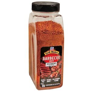 Here is the generated SEO meta description:

"Add smoky flavor to proteins, veggies & fruits with this 6-pack of McCormick Grill Mates Barbecue Seasoning, featuring 27 oz containers perfect for any outdoor adventure."