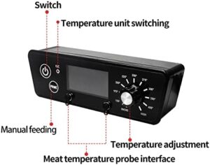 Upgrade your Pit BOSS smoker experience with this Digital Thermostat Control Board Kit Replacement featuring LCD display, hot rod ignitor, and temperature probes. Perfect for precise cooking control.