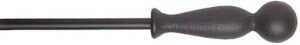 Here is the meta description:

"Add a touch of elegance to your home with this Home & Hearth 18029 iron ball fireplace tool set in matte black. Includes everything you need for convenient fire maintenance."