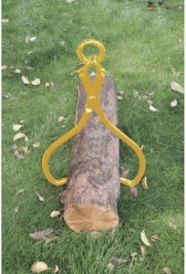 Here is the generated meta description:

"Strong and durable log tongs for woodcutters, made from high carbon steel with a 32-inch jaw opening for efficient handling. Order now and get ready to tackle any logging task!"