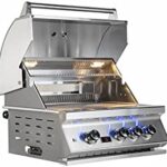 Here is the optimized SEO meta description:

"Grill outdoors in style with Bonfire's CBB3LP propane gas grill featuring 3 burners, rear infrared burner and rotisserie. Perfect for outdoor cooking enthusiasts."