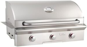 "Savor backyard gatherings with the AOG American Outdoor Grill T-Series 36-Inch Natural Gas Grill, featuring rapid fire ignition, propane conversion kit and 648 sq. in. cooking area, perfect for large families and outdoor enthusiasts. Up to $200 off!"
