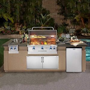 Upgrade your backyard BBQ game with the American Outdoor Grill T-series 30-inch propane grill, featuring 3 burners and a cooking area of 840 square inches. Perfect for grilling enthusiasts, enjoy up to 25% off!