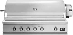 Here is the generated SEO meta description:

"Sizzle up outdoor gatherings with this DCS Series 7 propane gas grill, featuring a rotisserie and 48-inch cooking surface. Perfect for large families or entertaining friends. Get ready to fire up the fun!"