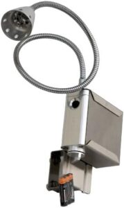 Illuminate your outdoor gatherings with the Solaire Stainless Steel Battery-Operated Light, perfect for Solaire Grills. Convenient mounting bracket included, great value without coupons!