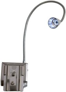 Illuminate your outdoor gatherings with the Solaire Stainless Steel Battery-Operated Light, perfect for Solaire Grills. Convenient mounting bracket included, great value without coupons!