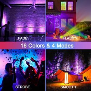 Here is the optimized SEO meta description:

"Brighten up your outdoor space with this 192W RGBW LED wall washer light, producing an impressive 19,200 lumens. Dimmable and remote-controlled for effortless use. Perfect for BBQs, restaurants, art exhibits, and more."