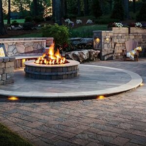 Elevate your outdoor spaces with LUMENGY's LED hardscape light. Easy to install and replaceable, this 7-inch light offers 3 mounting plates for retaining walls & paver steps, with a lifespan of 50K hours.