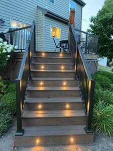 Here is the meta description:

"Enhance your outdoor space with this 30-piece LED deck lights kit featuring WiFi smart technology and RGB colors. Perfect for yard, path, stair, and landscape decor, works with Alexa and Google Home."