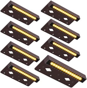 Here is the meta description:

"Elevate your outdoor space with this 8-pack of LED retaining wall lights. Soft white 4W LEDs and waterproof design create a warm ambiance, perfect for hardscape paver lighting. UL listed and IP65 rated."