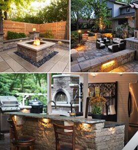 Here is the meta description:

"Elevate your outdoor space with this 8-pack of LED retaining wall lights. Soft white 4W LEDs and waterproof design create a warm ambiance, perfect for hardscape paver lighting. UL listed and IP65 rated."