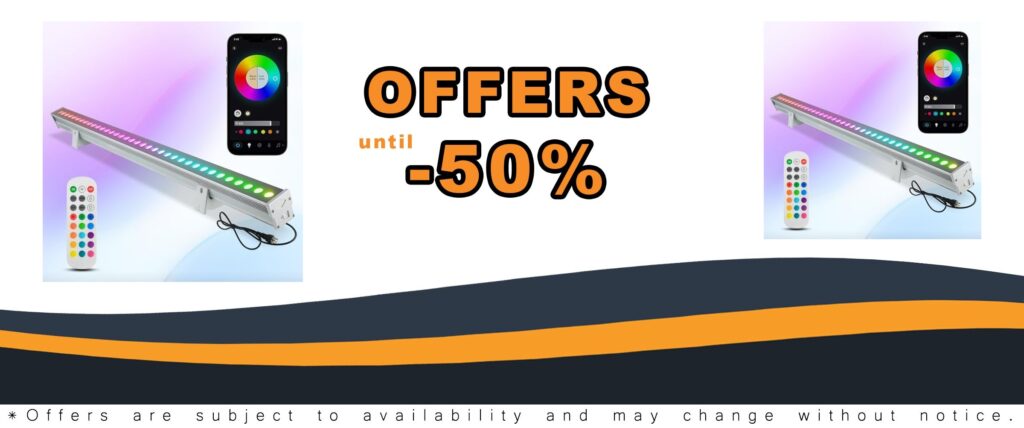RGB Wall Washer Lights: Colorful Outdoor Sign Lighting Solution