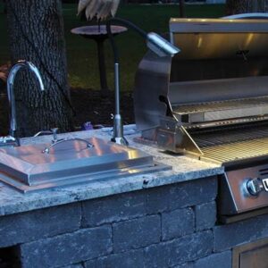 Here is a meta description optimized for WordPress Yoast SEO:

"Brighten up your outdoor gatherings with the Light My Grill Series - GR100, featuring durable mechanical area lighting and perfect for pools and kitchens. Get ready to illuminate your nights!"
