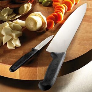 Here is the generated SEO meta description:

"Elevate your cooking experience with this Victorinox 7-piece cutlery set featuring a durable Fibrox handle and black canvas roll, perfect for everyday use. Upgrade your kitchen essentials today!"