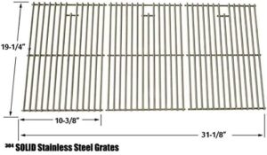 Upgrade your Nexgrill or Kirkland grill with the Grill Parts Gallery Replacement Kit. Includes 3 burners, heat plates and stainless steel grates for a like-new performance.