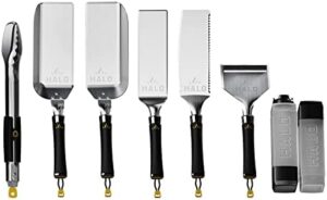 Unlock the ultimate grilling experience with the HALO Elite Griddle Kit, featuring 8 pieces of durable and versatile cookware perfect for high-performance cooking.