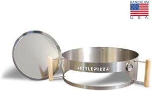 Here is the generated SEO meta description:

"Make gourmet pizzas at home with the KettlePizza Basic 22.5, a pizza oven kit designed for 22.5 Inch kettle grills, perfect for outdoor cooking and entertaining. Save big on this American-made product!"