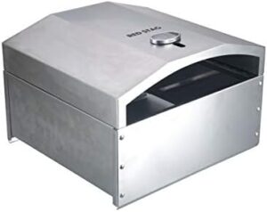 Unlock the art of outdoor cooking with Red Stag's Stainless Steel Pizza Oven, perfect for Traeger/Pit Boss/Camp Chef/Embers grills. Includes pizza stone kit and accessories.