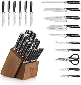 Elevate your cooking experience with the Cangshan L Series 17-piece knife set, featuring high-quality German steel forged blades and ergonomic design. Perfect for any home chef, enjoy superior cutting performance.