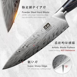 Here is the generated SEO meta description:

"Sharp your culinary skills with this 7-piece SHAN ZU kitchen knife set featuring ultra-sharp Japanese blades and a magnetic block for effortless organization. Includes sharpening steel and Pakkawood handle for durability and grip."
