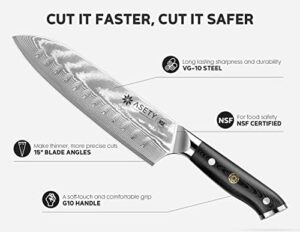 Discover the Damascus Kitchen Knife Set 3 PCS featuring NSF food-safe Japanese knives with VG10 steel core for ultra-sharp performance. Perfect for professional chefs and home cooks, this elegant set includes a G10 handle and compact box storage.