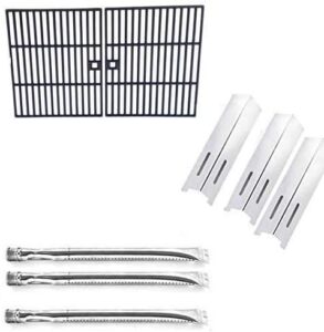 "Upgrade your outdoor cooking with the Life@Home GSF2616J repair kit, featuring stainless steel burners, heat plates, and porcelain grates. Perfect for BBQ enthusiasts looking to fix their gas grill."