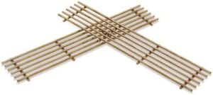 Elevate your grilling experience with the Small Grate Kit, perfect for Pro Cart, Pro Built-in, and Advantage Grills. Includes 2 packs.