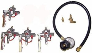 Upgrade your grilling experience with the BBQ Grill Bull Conversion Kit, converting natural gas to propane. Ideal for outdoor enthusiasts, this kit ensures a seamless transition from NAT to LP fuel types.