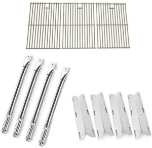 "Upgrade your outdoor cooking experience with the Charmglow BBQ Gas Grill Repair Kit. Includes stainless steel burners, heat plates, and grates for reliable performance."