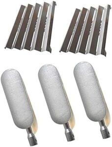 Repair your gas BBQ with ease using this comprehensive kit for popular models. Includes 3 cast burners, 2 heat tamers, and all necessary tools for quick fixes. Perfect solution for DIY enthusiasts and professionals alike.