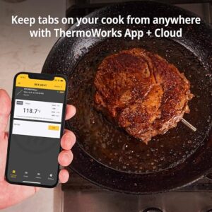 Get precise grilling results with RFX's Wireless Meat Thermometer, featuring a single probe kit for accurate temperature control and effortless cooking.