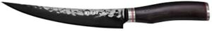 Discover the ROUTE83 Knives by Moe Cason, featuring an XL 8" boning knife with a premium ebony wood handle. Unlock precision and ease of use in your kitchen today!