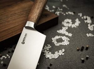 Here is the generated SEO meta description:

"Get the precision of a professional chef with BOKER SOLINGEN's Core kitchen knife, forged for exceptional sharpness and durability in a 6.3 inch small size. Perfectly packaged in a noble gift box."