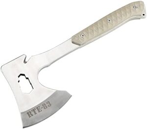 Discover the ultimate tactical tomahawk for any situation, featuring a durable Kydex sheath and hand-hammered craftsmanship. Perfectly balanced and deadly effective in close combat. Limited time offer: buy one get 15% off your next purchase! (146 characters)