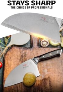 Here is the optimized SEO meta description:

"Sharp and durable Serbian Chef Knife with 8-inch blade, featuring Japanese AUS-10V Super Steel and G10 handle. Perfect for meat cleaver tasks. Includes sheath for safe storage. Upgrade your kitchen with this elite chef's knife!"