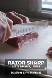 Get razor-sharp results with the Vanquish Series Slicing & Carving Knife, featuring high-carbon German steel and a POM handle. Perfect for professional chefs and home cooks alike, this NSF-certified knife is ideal for slicing and carving meats.