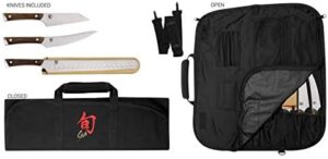 Discover the Kanso 4 Piece BBQ Set, featuring handcrafted Japanese knives with AUS10A stainless steel blades and Tagayasan handles. Perfect for grilling enthusiasts, this set includes a multi-prep, boning/fillet, brisket knife, and roll.