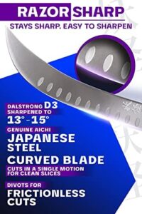 Here is the generated meta description:

"High-quality butcher knife with Japanese AUS8 steel and Pakkawood handle, perfect for heavy-duty kitchen use. Includes sheath for safe storage. Upgrade your cooking experience with this durable 10-inch Phantom Series knife."