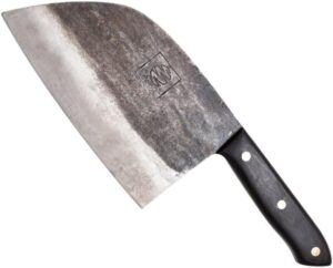 "Sharpens your culinary skills with the Promaja Knife, ideal for carving, BBQ, meat cutting, slicing and butchering. Perfect chef's companion, dishwasher safe and durable."
