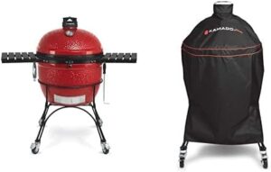 Savor sizzling BBQs and outdoor gatherings with the Big Joe II 24" Charcoal Grill in Blaze Red, featuring a compact design and durable construction. Get grilling and enjoy quality time with family and friends.