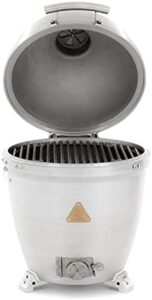 "Upgrade your outdoor cooking with the Blaze 20-Inch Cast Aluminum Kamado Grill, featuring a durable cast aluminum body and precise temperature control. Perfect for slow-cooking, smoking, or grilling - great value for the price!"