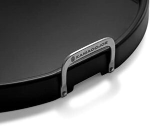 Here is the generated SEO meta description:

"Upgrade your grilling experience with this Karbon Steel Pre-Seasoned Carbon Steel Non-Stick Flat-Top Griddle, perfect for Big Joe 24-inch Charcoal Grill and Smokers. Enjoy effortless cooking with stainless steel handles."