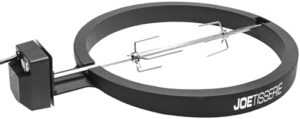Elevate your backyard cooking experience with the JoeTisserie Rotisserie Accessory Attachment for Big Joe Grills. Cook up to 50 lbs of food with stainless steel spit rods and enjoy effortless roasting. Limited time discounts available!