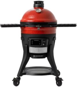 Mastering the art of digital charcoal grilling, Kamado Joe's Konnected Joe offers auto-ignition, temperature control, and unmatched performance. Perfect for backyard chefs! Get ready to elevate your BBQ game with this premium grill.