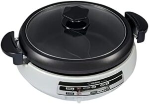 Here is a meta description optimized for WordPress Yoast SEO:

"Experience the perfect hot pot with Zojirushi's electric skillet, featuring adjustable heat control and non-stick coating. Enjoy a 10% discount on this gourmet cooking essential!"