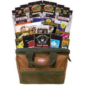 Get the ultimate snack gift with this Buffalo Bills Multi-Brand 25-Piece Sampler featuring beef jerky, turkey jerky, and more. Perfect for game day or any occasion!